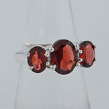 925 Sterling Silver Blue Topaz Rings