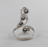 Multi Tourmaline Silver Rings