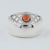 925 Sterling Silver Blue Topaz Ring