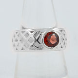 925 Sterling Silver Blue Topaz Ring