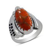 Natural Mexican Turquoise Silver Rings