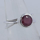 925 Sterling Silver Iolite Ring