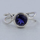 925 Sterling Silver Iolite Ring