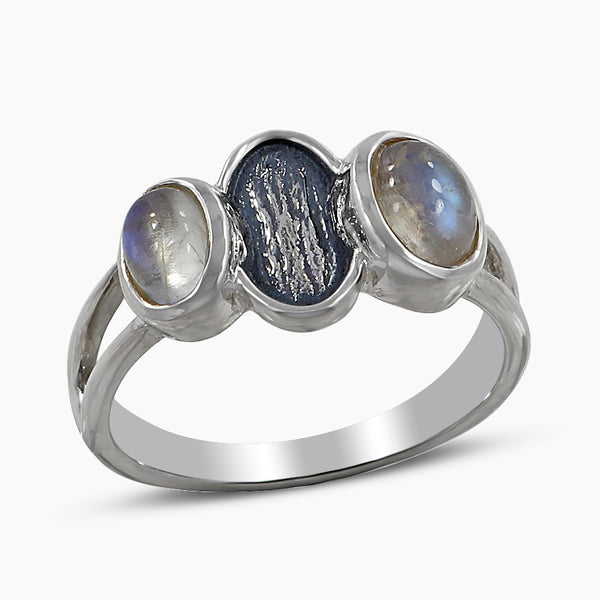Moonstone Silver Rings