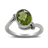 925 Sterling Silver Citrine Ring