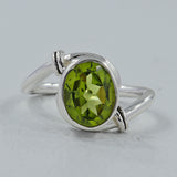 925 Sterling Silver Citrine Ring