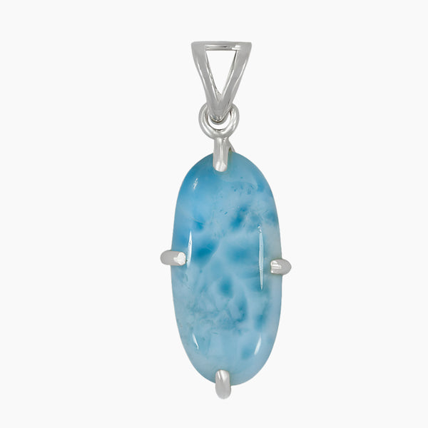 925 Sterling Silver Larimar Pendants