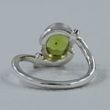 925 Sterling Silver Citrine Ring