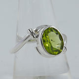 925 Sterling Silver Citrine Ring
