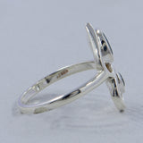 Blue Topaz  Silver Ring