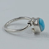 925 Sterling Silver Citrine Ring