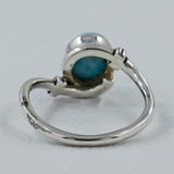 925 Sterling Silver Citrine Ring