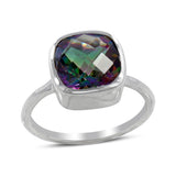 Amethyst Silver Rings