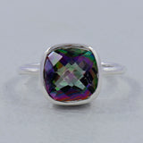 Amethyst Silver Rings