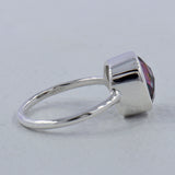 Amethyst Silver Rings