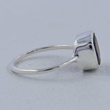 Amethyst Silver Rings