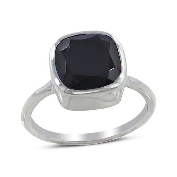 Amethyst Silver Rings