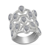 925 Sterling Silver Amethyst Rings