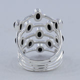 925 Sterling Silver Amethyst Rings