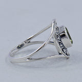925 Silver Garnet Rings