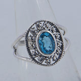 925 Silver Garnet Rings
