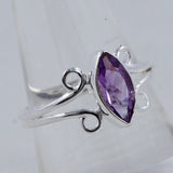 925 Sterling Silver Blue Topaz Ring