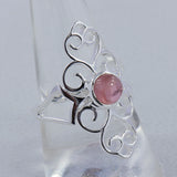 Natural Amethyst Silver Rings
