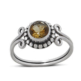 Peridot Silver Ring