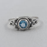 925 Sterling Silver Smoky Quartz Rings