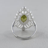 925 Sterling Silver Blue Topaz Ring