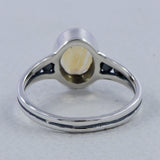 Natural Amethyst Silver Ring
