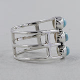 925 Sterling Silver Tourmaline Rings