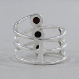 925 Sterling Silver Tourmaline Rings