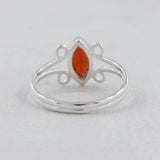 925 Sterling Silver Blue Topaz Ring