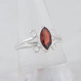 925 Sterling Silver Blue Topaz Ring