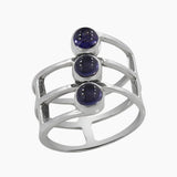 925 Sterling Silver Tourmaline Rings