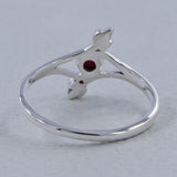 Natural Amethyst Silver Rings