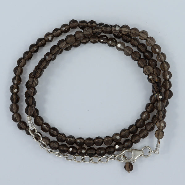 Natural Labradorite Beads Necklace Size 18