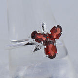 Natural Citrine Silver Rings