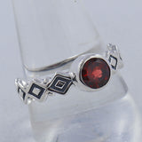 925 Sterling Silver Amethyst Rings