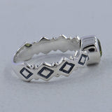 925 Sterling Silver Amethyst Rings