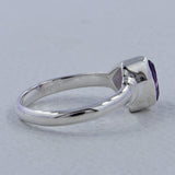 Garnet Silver Rings