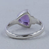 Garnet Silver Rings