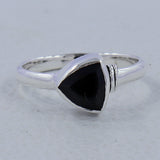 Garnet Silver Rings