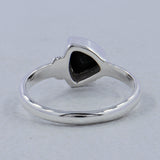 Garnet Silver Rings