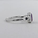 925 Sterling Silver Amethyst Rings