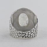 925 Sterling Silver Rainbow Moonstone Rings