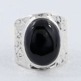 925 Silver Pink Opal Rings