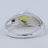 Natural Garnet Sterling Silver Rings