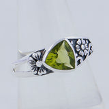 Natural Garnet Sterling Silver Rings